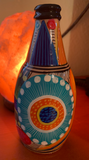 Hand-painted Glass Bottle Vase (5)