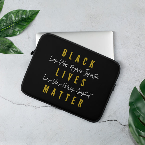 Black Lives Matter Laptop Sleeve