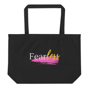 FearLess Large organic tote bag